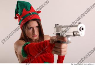 Veronika Elf with gun